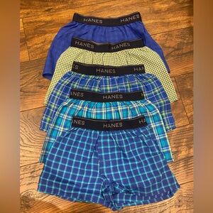 NWOT Hanes boys boxer briefs comfort waistband size small